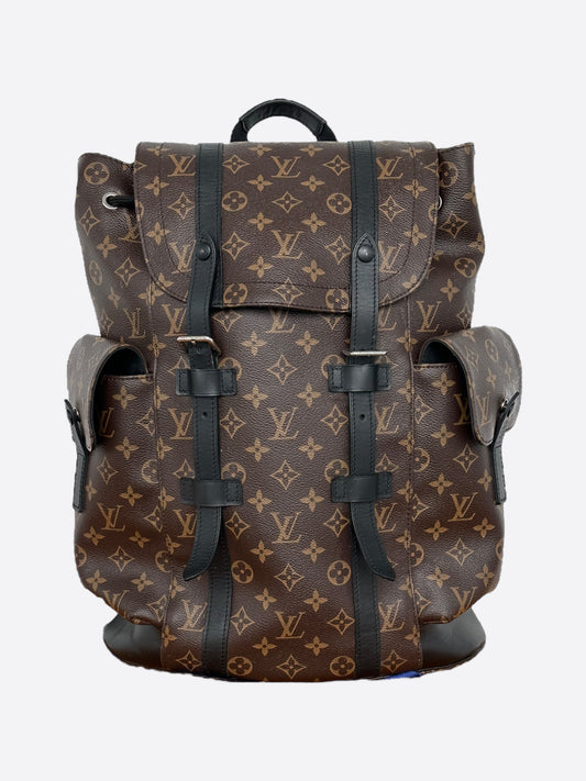 Louis Vuitton Brown Monogram Christopher Backpack