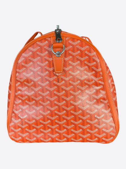Goyard Orange Croisiere 50 Duffel Bag