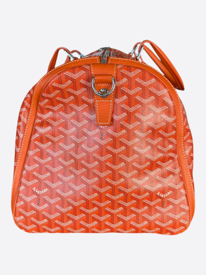 Goyard Orange Croisiere 50 Duffel Bag