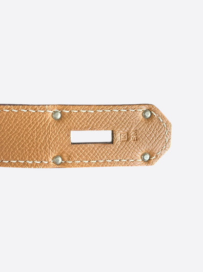 Hermes Gold Epsom & Palladium Hardware HAC Birkin 50