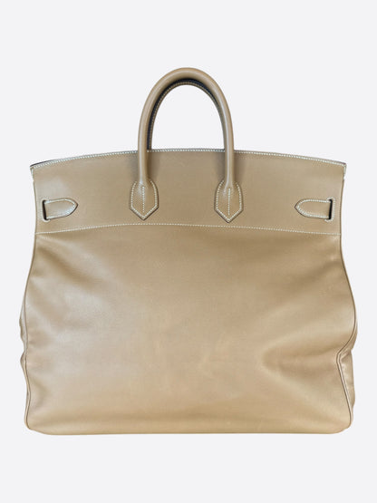 Hermes Gold Epsom & Palladium Hardware HAC Birkin 50