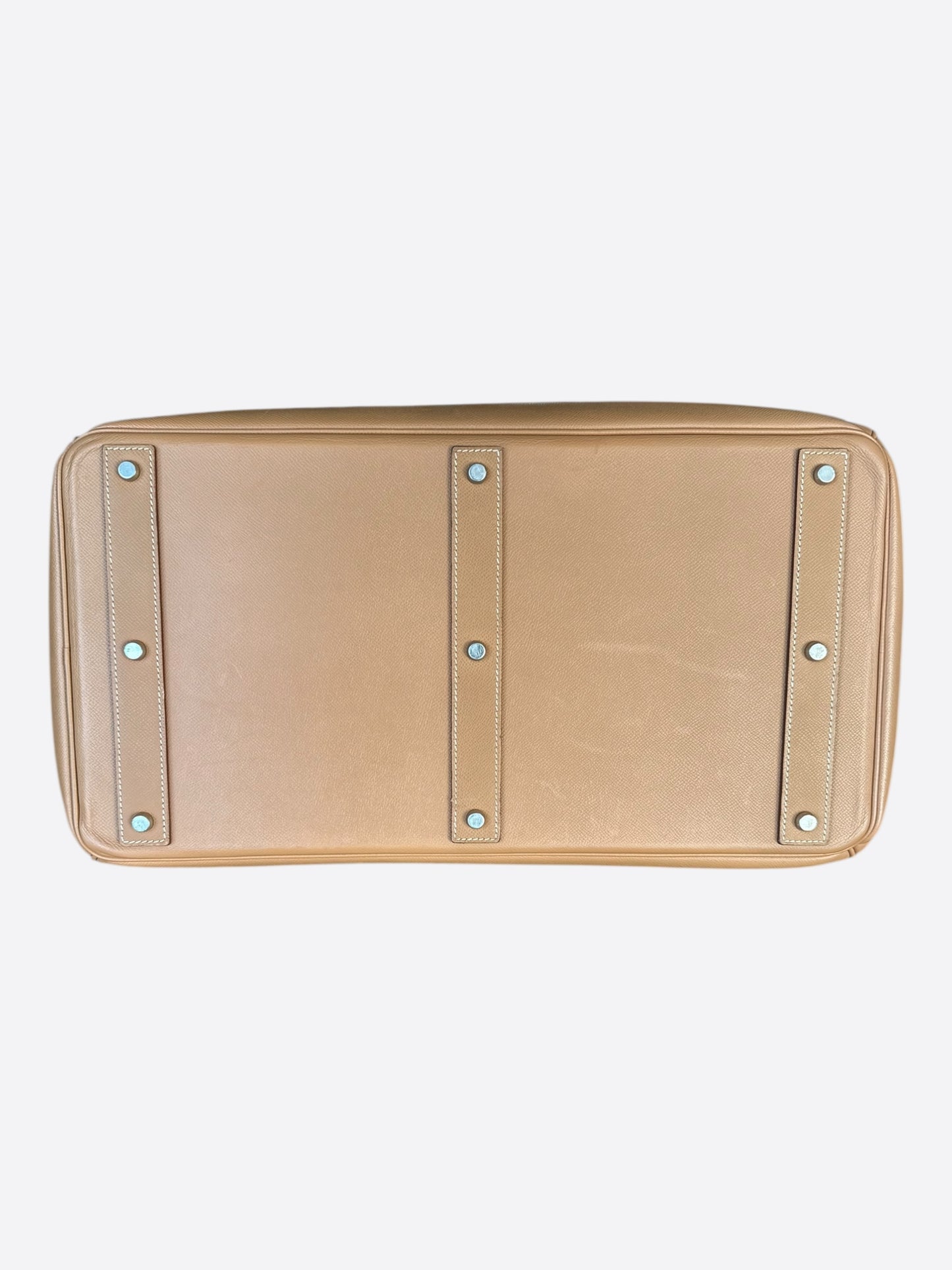 Hermes Gold Epsom & Palladium Hardware HAC Birkin 50