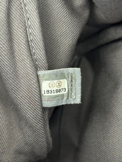 Chanel Grey & Beige Graffiti Backpack