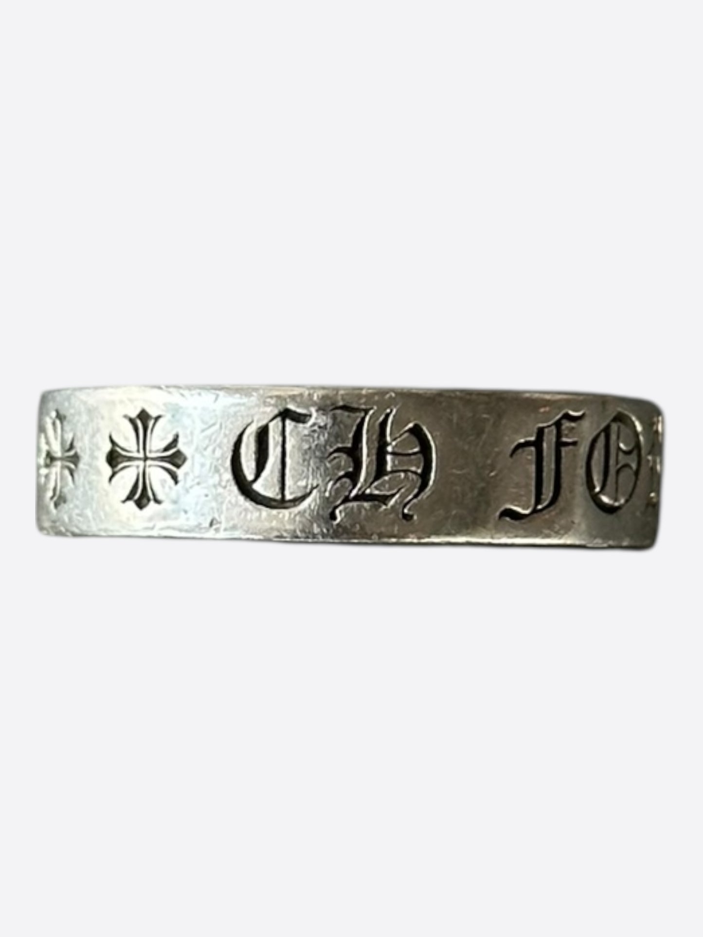 Chrome Hearts Silver Forever Ring