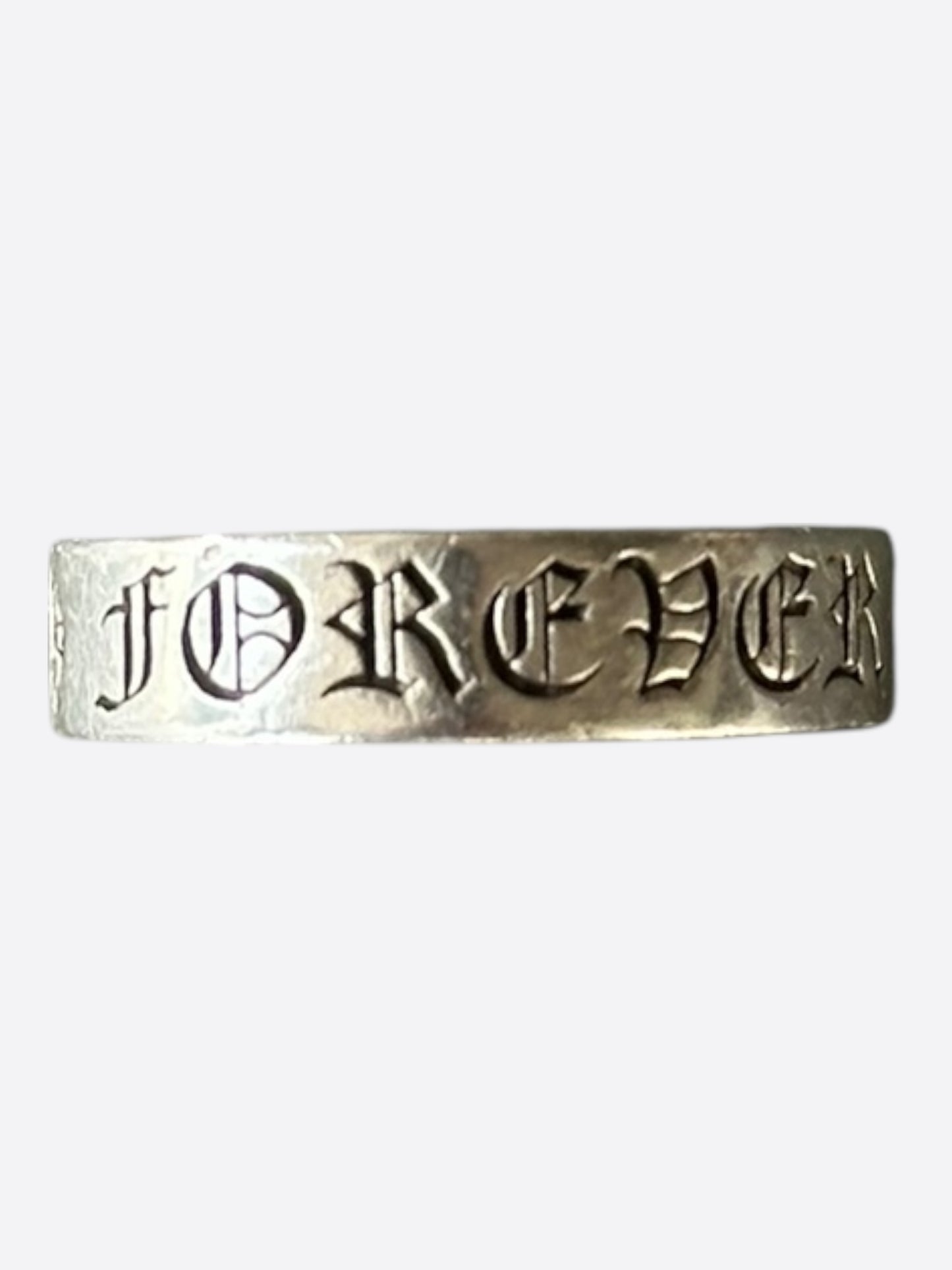 Chrome Hearts Silver Forever Ring