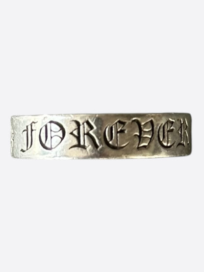Chrome Hearts Silver Forever Ring