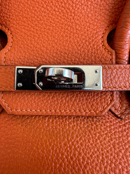 Hermès Orange Togo Birkin 25