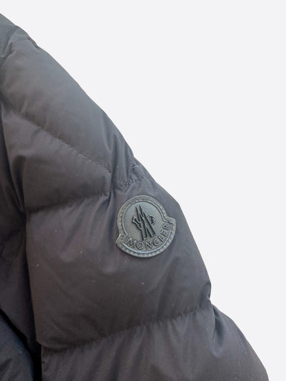 Moncler Black Brassens Long Puffer Jacket