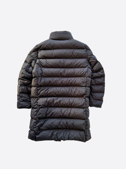 Moncler Black Brassens Long Puffer Jacket