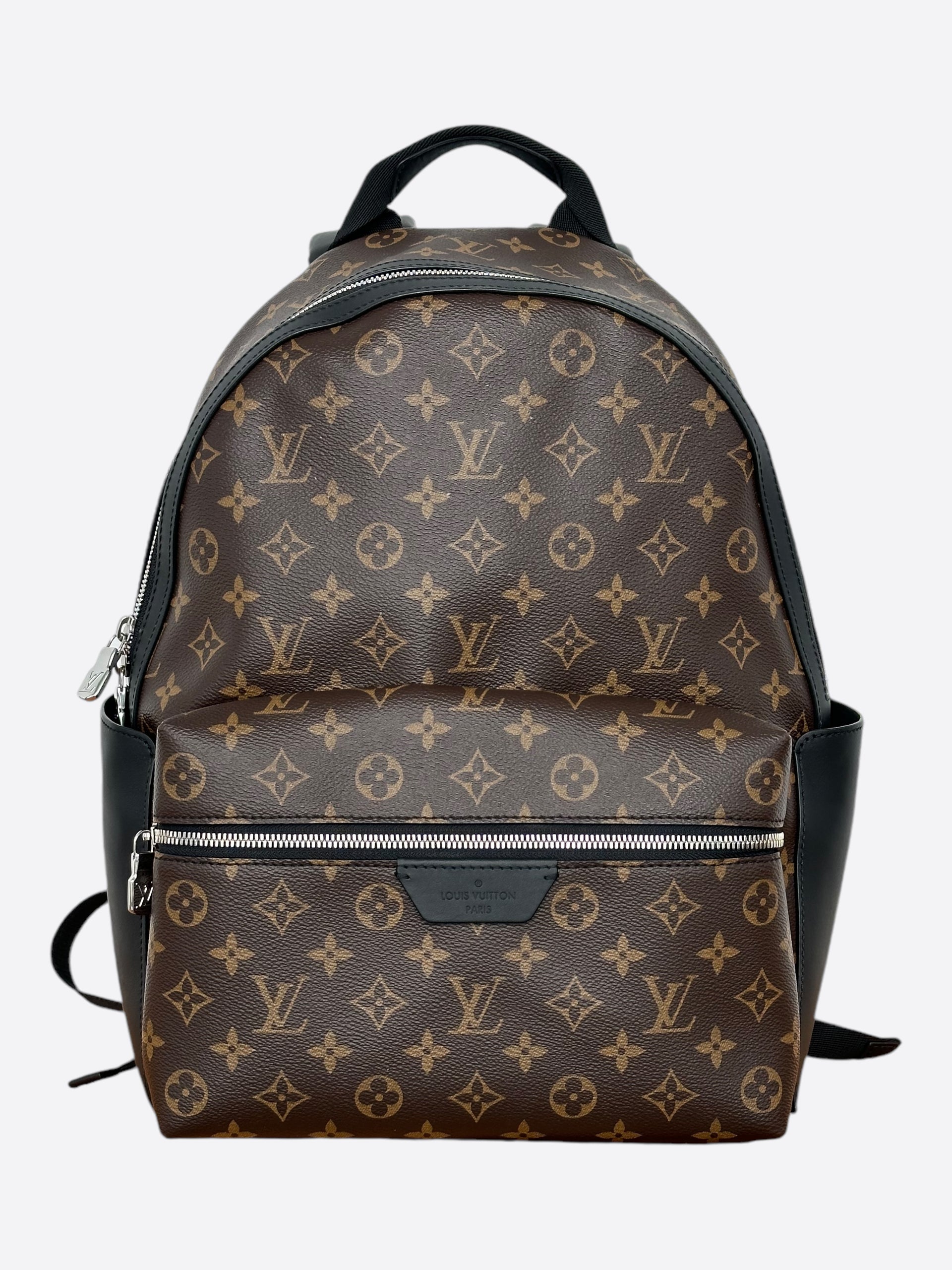 brown louis vuitton backpack mens Louis Vuitton Brown Monogram Discovery Backpack – Savonches