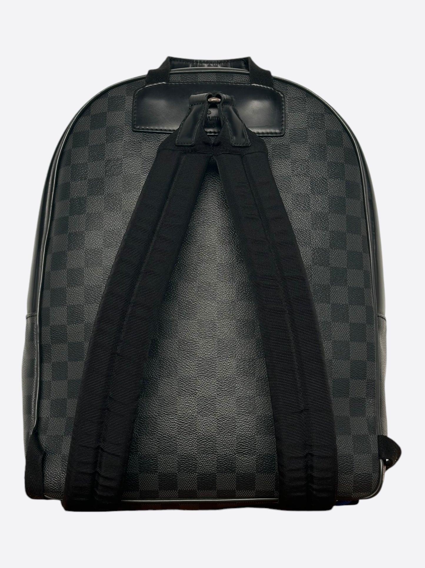 louis vuitton black backpack replica Louis Vuitton Damier Graphite Josh Backpack – Savonches