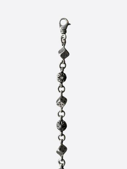 Chrome Hearts Silver Dice Necklace