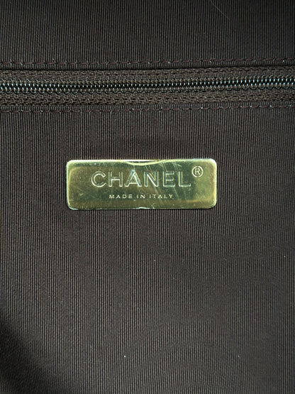 Chanel Gold Graffiti Print Backpack