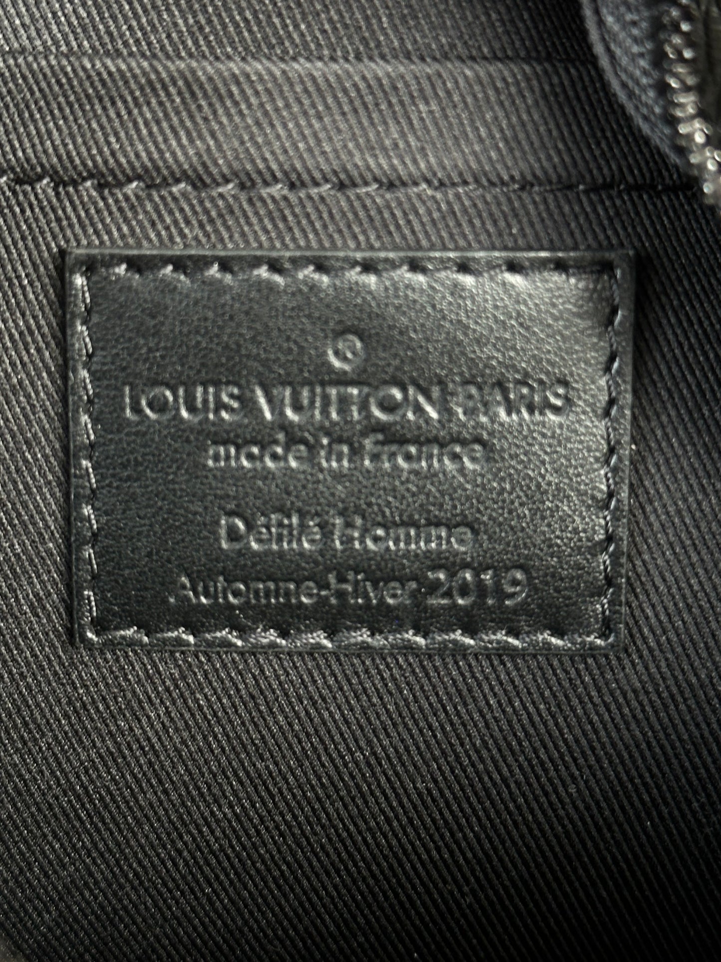 Louis Vuitton Black & Rainbow Taigarama Soft Trunk