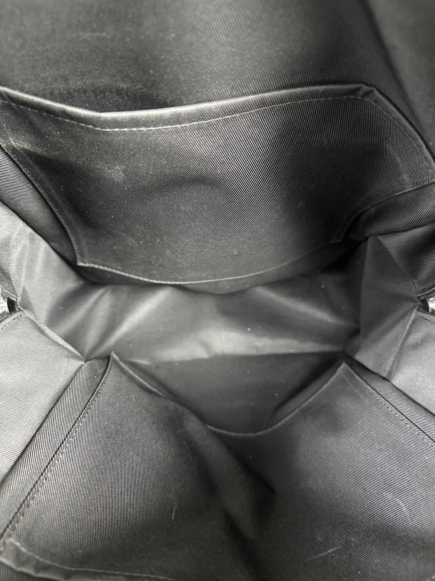 Louis Vuitton Brown & Black Monogram Dean Backpack