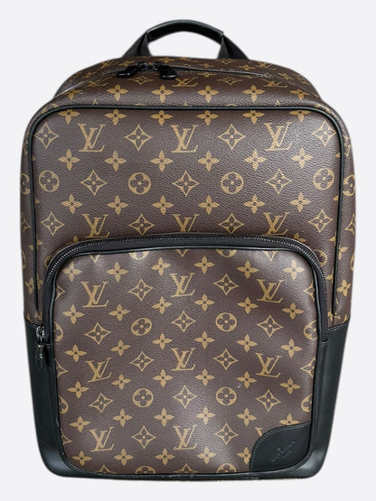 Louis Vuitton Brown & Black Monogram Dean Backpack