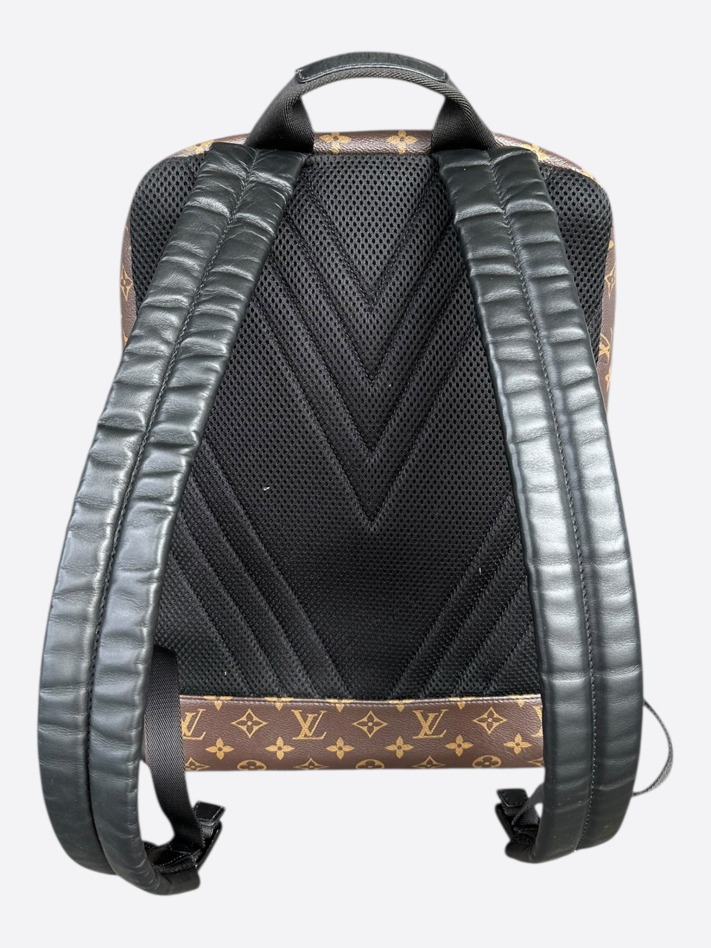 Louis Vuitton Brown & Black Monogram Dean Backpack