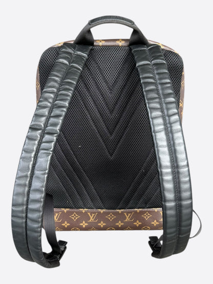 Louis Vuitton Brown & Black Monogram Dean Backpack