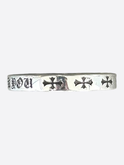 Chrome Hearts Silver Los Angeles Spacer Ring