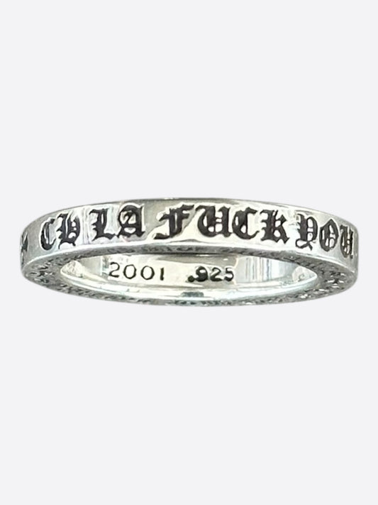 Chrome Hearts Silver Los Angeles Spacer Ring