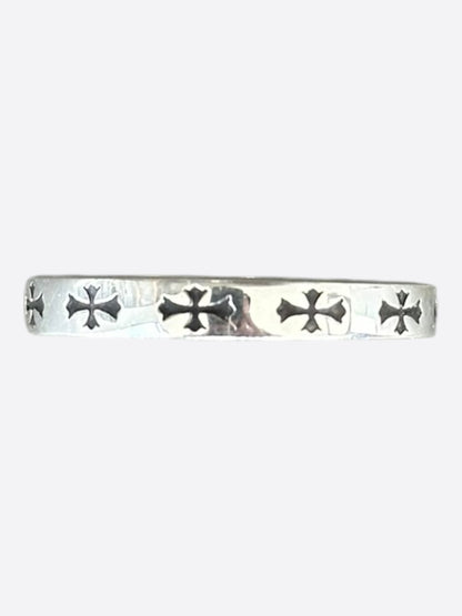 Chrome Hearts Silver Los Angeles Spacer Ring