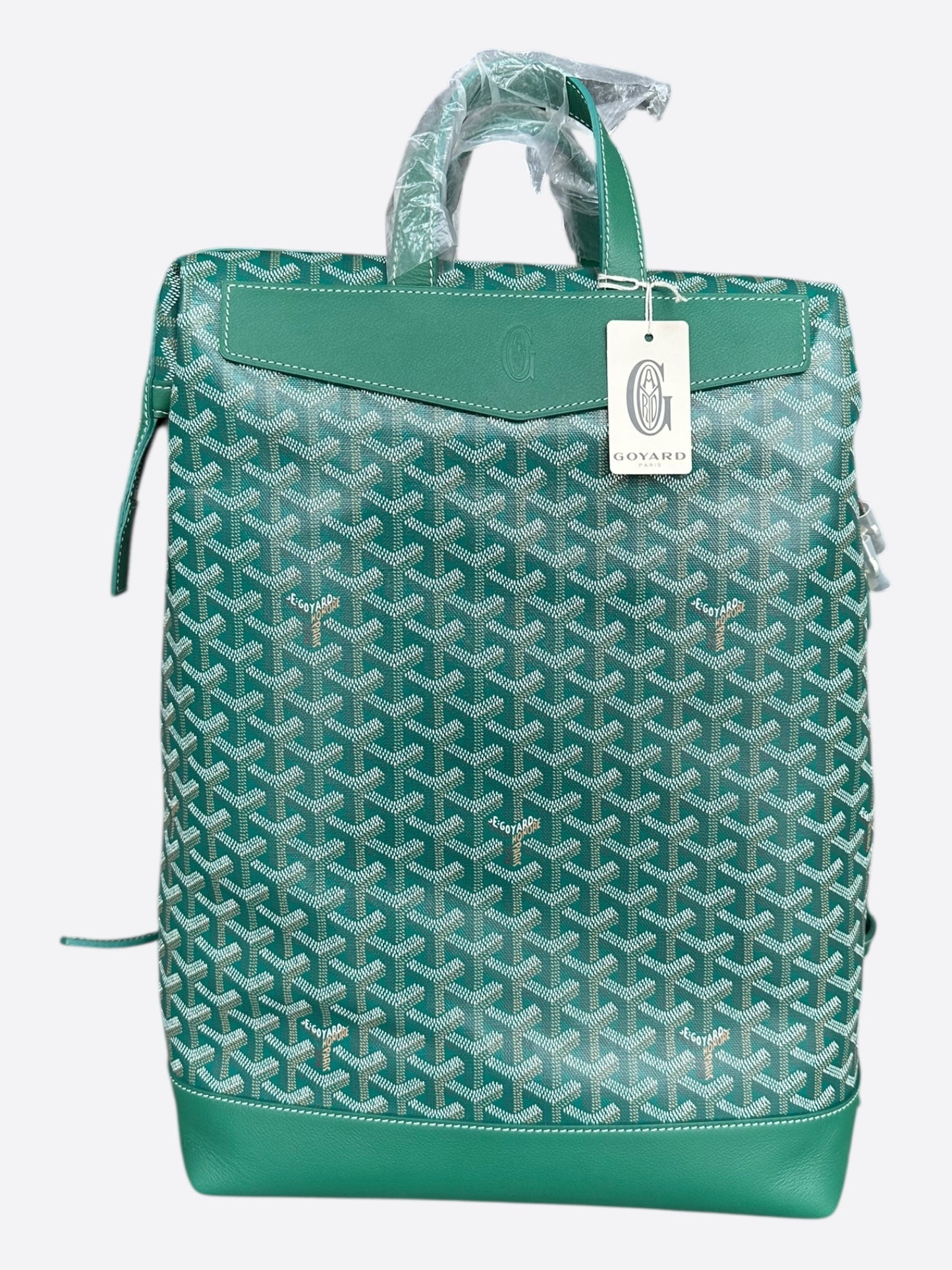Goyard Green Cisalpin Backpack