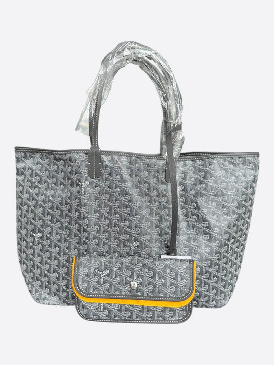 Goyard Grey St. Louis Tote Bag