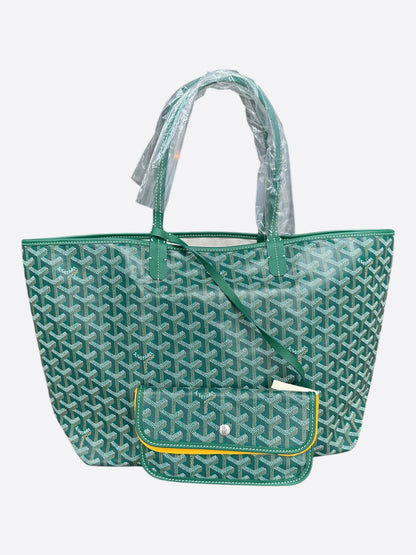 Goyard Green St. Louis Tote Bag