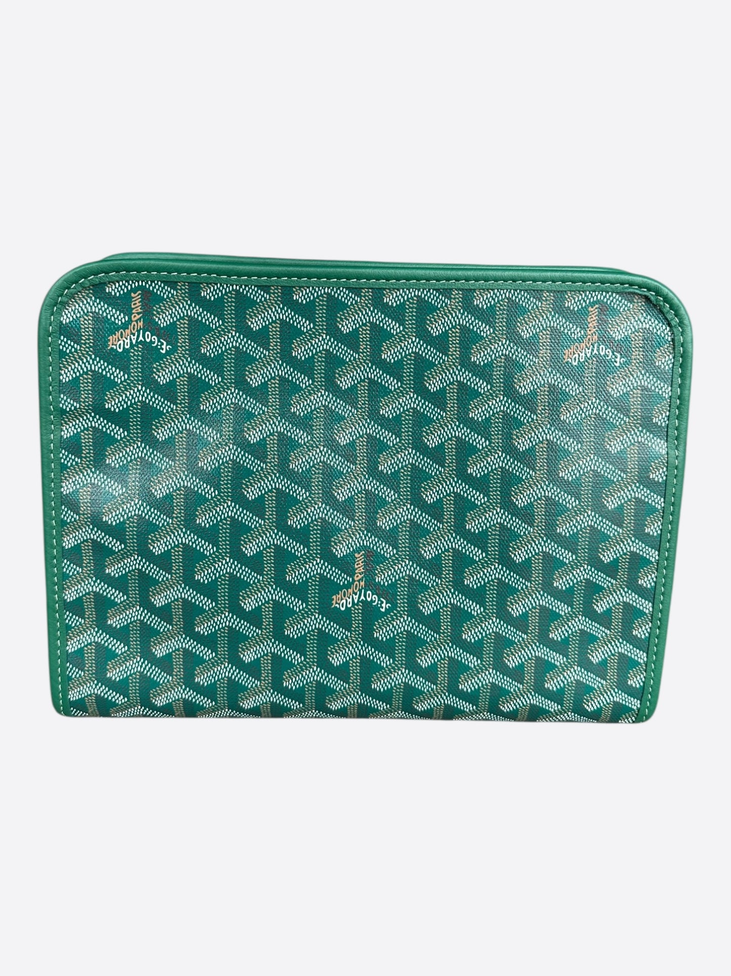 Goyard Green Jouvence MM Toiletry Bag