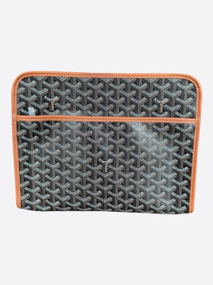 Goyard Black & Brown Jouvence GM Toiletry Bag