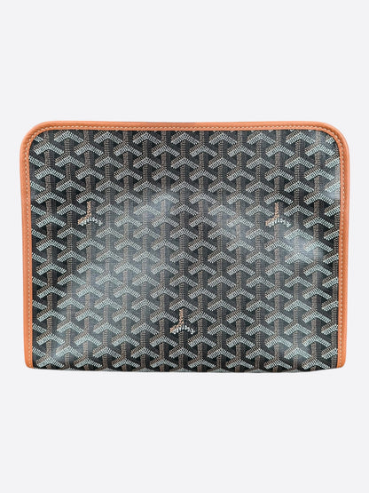 Goyard Black & Brown Jouvence GM Toiletry Bag