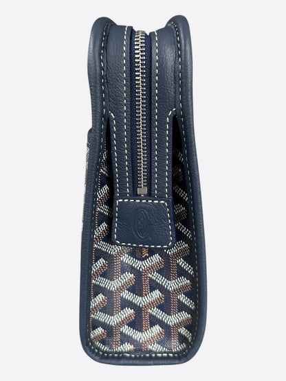 Goyard Navy Jouvence MM Toiletry Bag