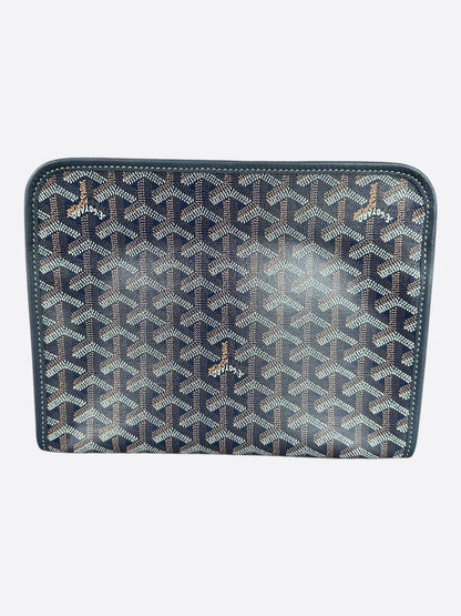 Goyard Navy Jouvence MM Toiletry Bag