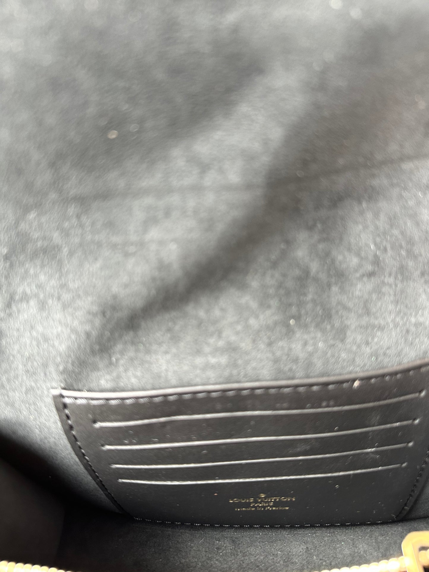 Louis Vuitton Reverse Monogram Dauphine Chain Wallet