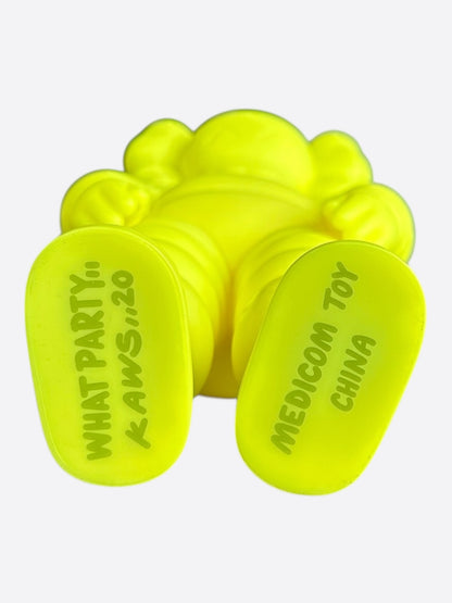 Kaws Yellow What Party Companion