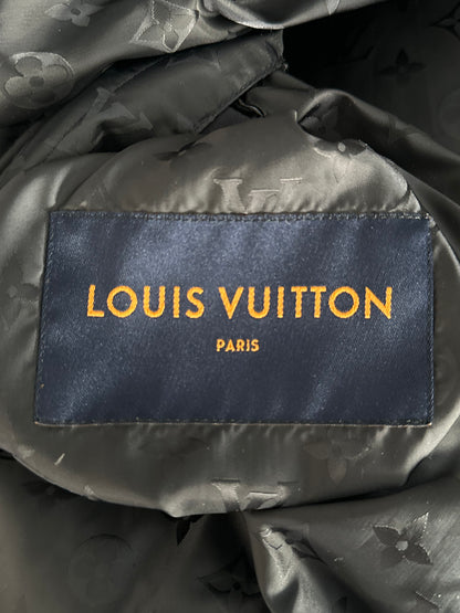 Louis Vuitton Black Monogram Reversible Puffer Jacket