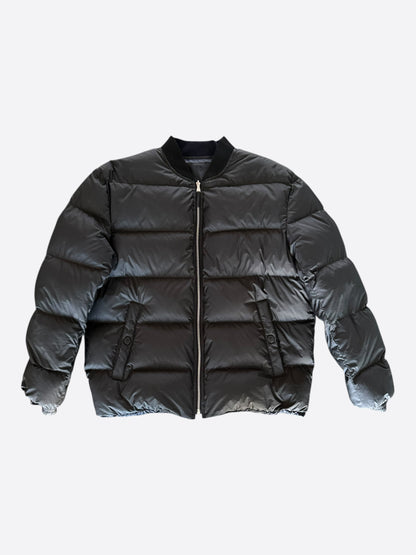 Louis Vuitton Black Monogram Reversible Puffer Jacket
