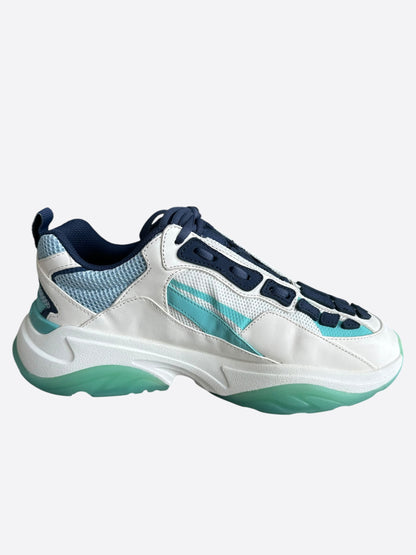 Amiri White & Blue Bones Runners