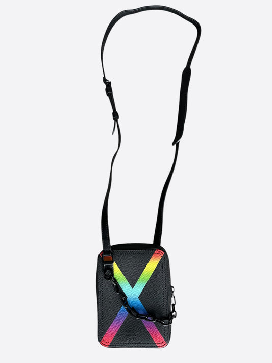 Louis Vuitton Black Rainbow Taigarama Danube