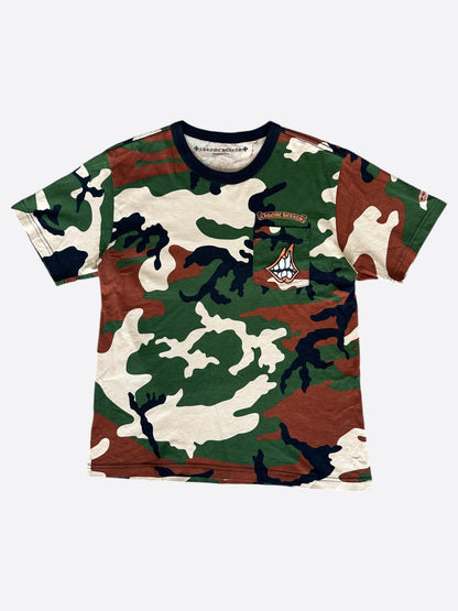 Chrome Hearts Matty Boy Camouflage Caution T-Shirt