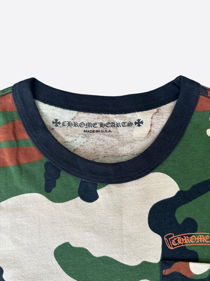 Chrome Hearts Matty Boy Camouflage Caution T-Shirt