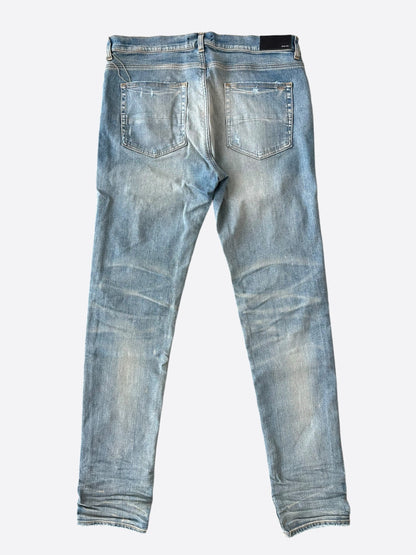 Amiri Clay Indigo & Brown Patch MX1 Jeans