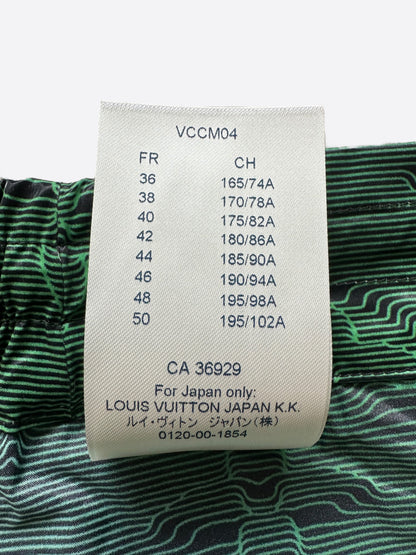 Louis Vuitton Green 2054 Monogram Cargo Pants