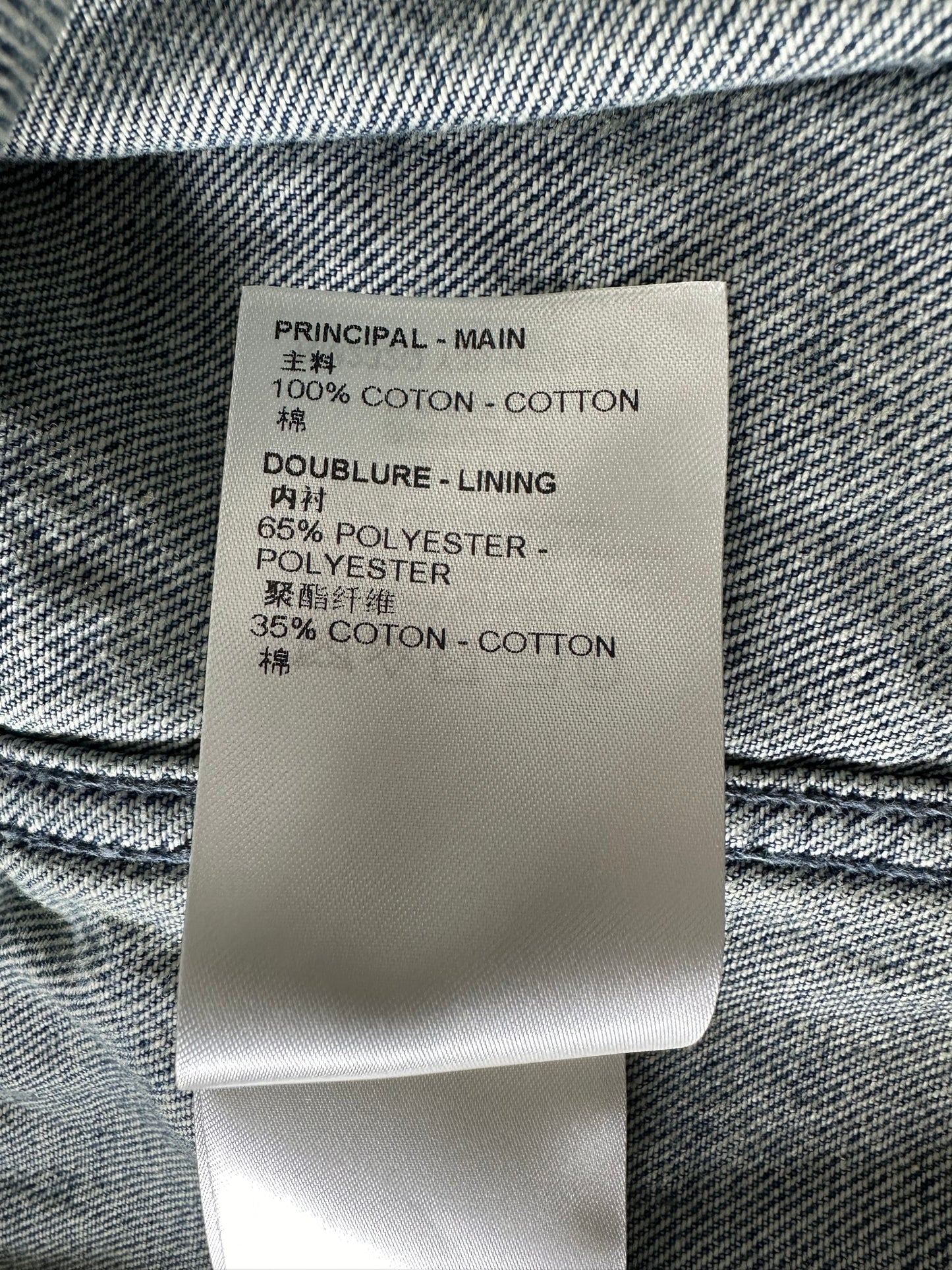 Louis Vuitton Blue Monogram Workwear Denim Shirt