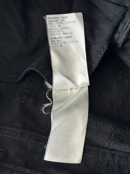 Louis Vuitton Black Monogram Slim Jeans