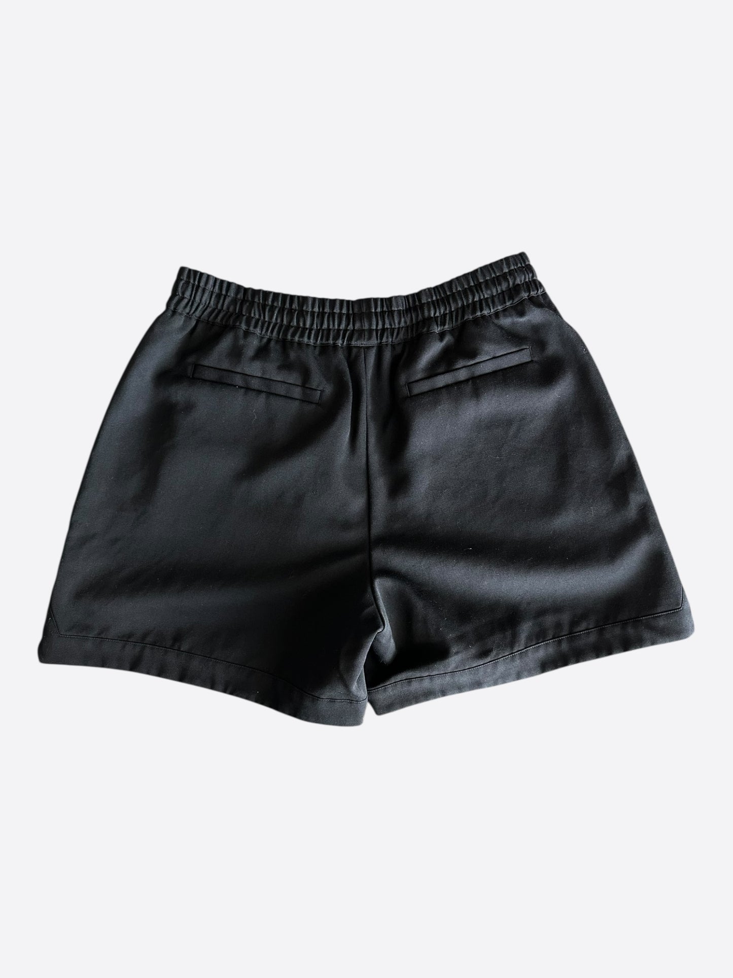 Louis Vuitton Black & Pink Logo Shorts