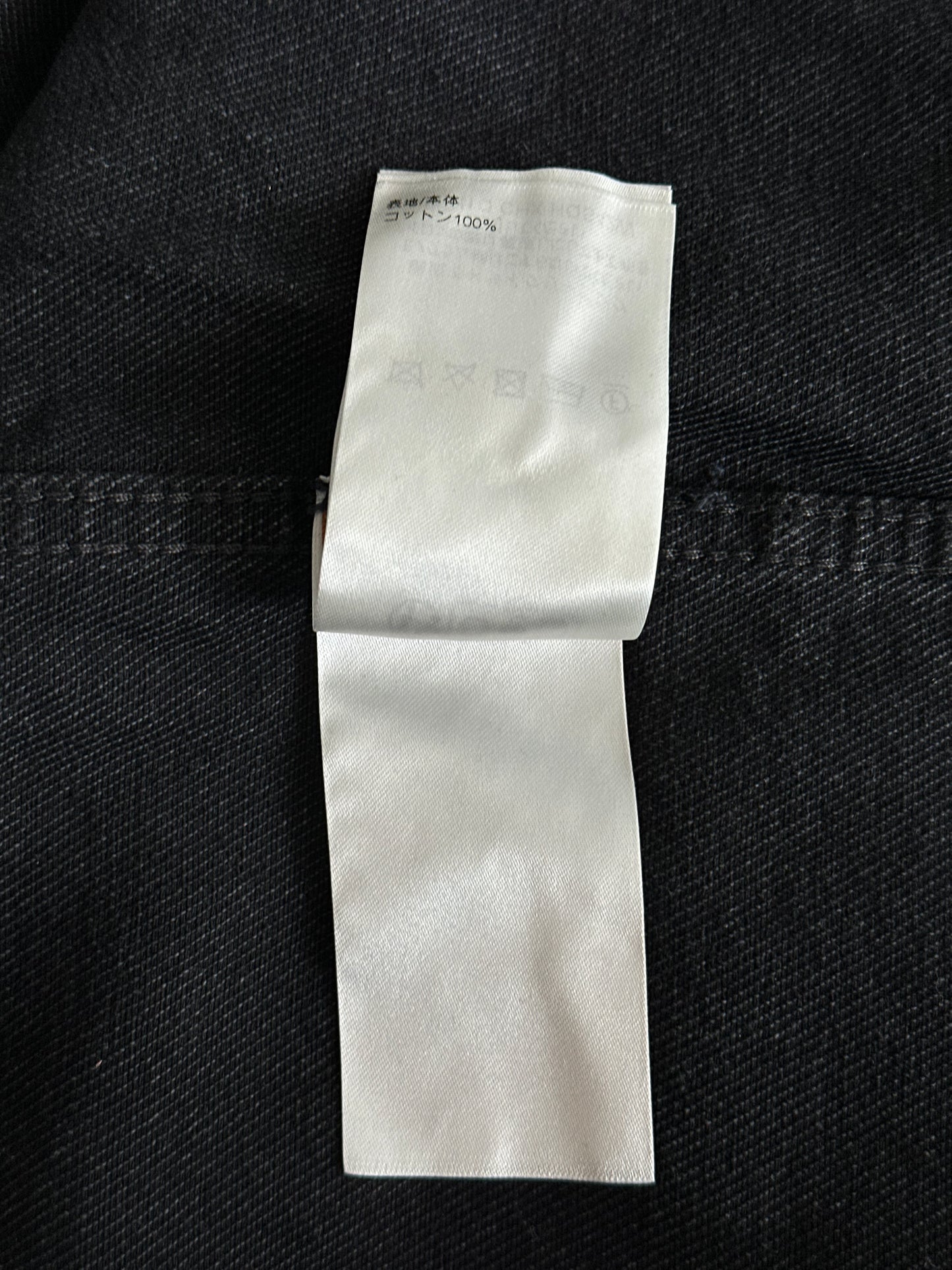 Louis Vuitton Washed Black Denim Monogram Overshirt
