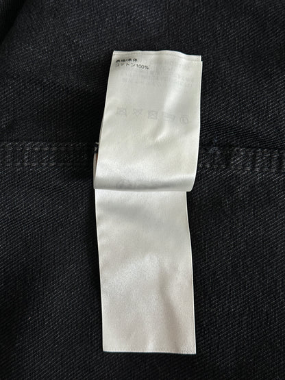 Louis Vuitton Washed Black Denim Monogram Overshirt