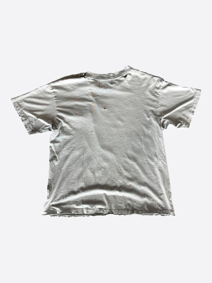 Enfants Riches Deprimes White & Black Checkerd Fan Zine T-Shirt