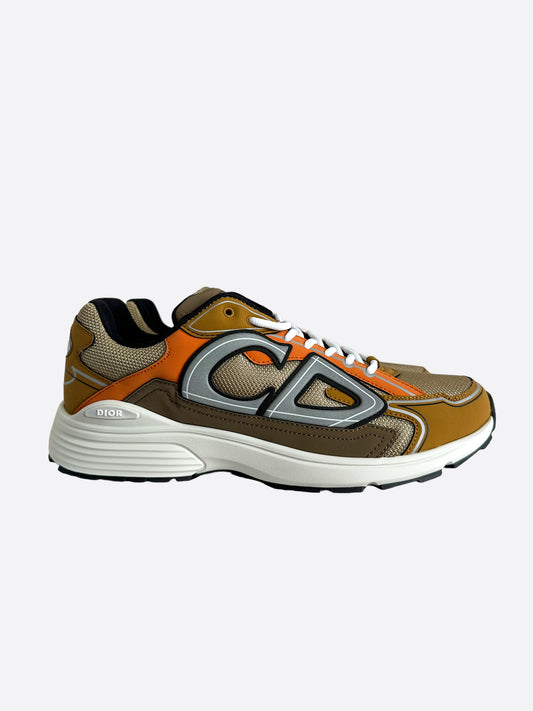 Dior Brown & Orange B30 Sneaker